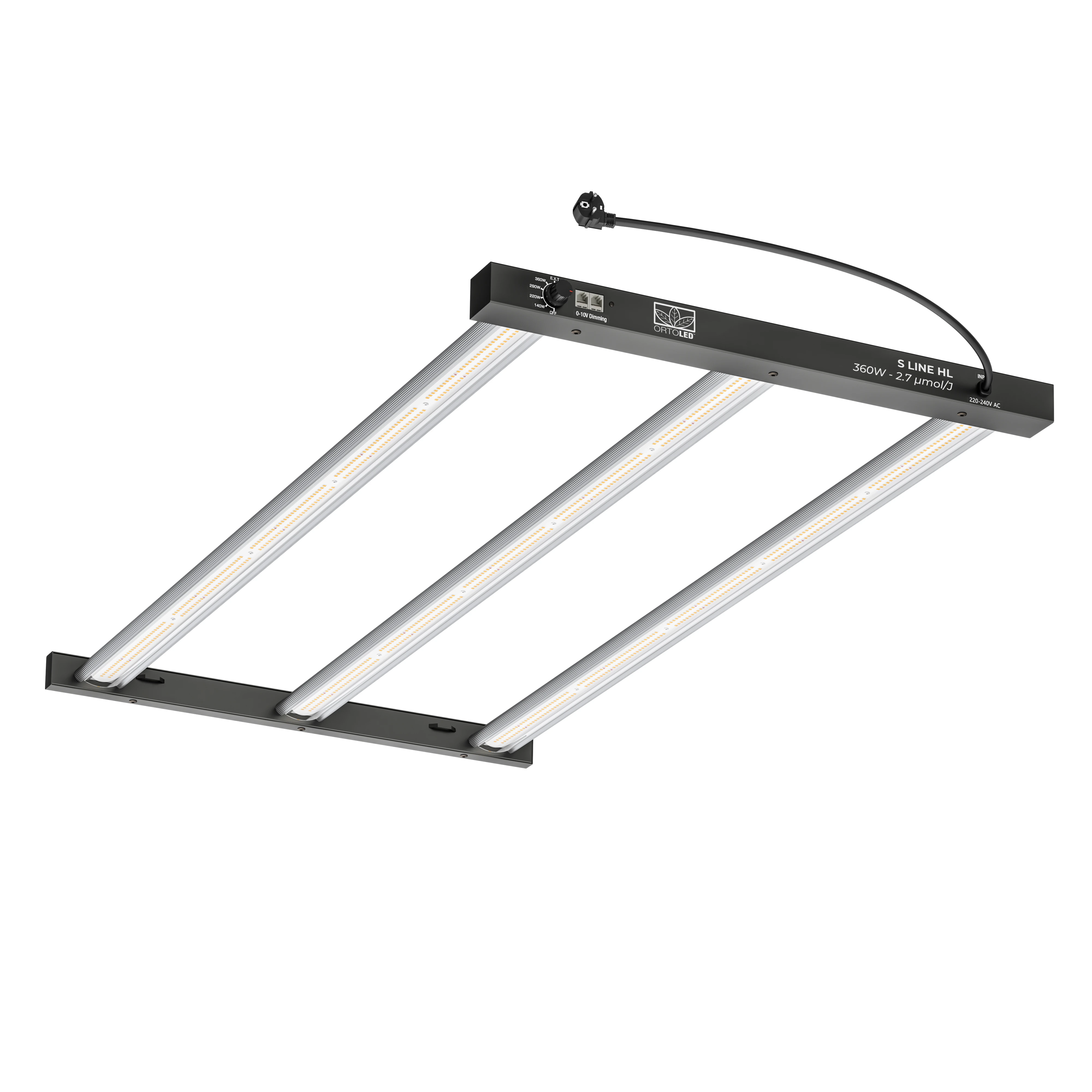 ORTOLED-93-HL-360-120 - ORTOLED - S LINE HL BAR LIGHT (2.7 µmol/J) | 360W - 60x120cm
